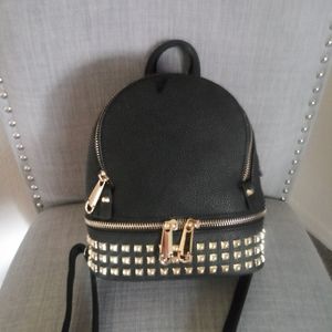 NEW studded mini backpack purse!